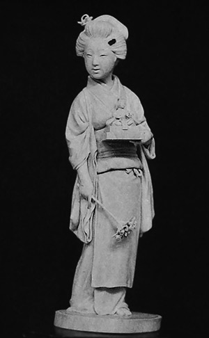 окимоно Гейша работы Огуры Масако