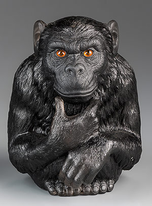 Скульптура Обезьяна работы Пылина