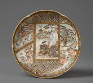 Чаша с изображением воинов