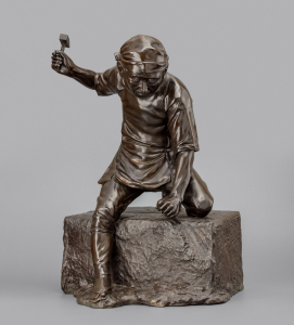 Фигура скульптора-камнереза