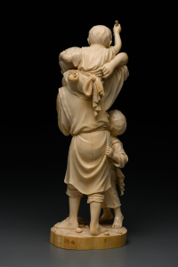 Окимоно "Мальчики  играющие с лангустом"