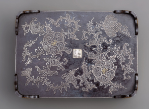 Шкатулка с изображением небесной девы Тэннё