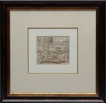 Анонимный автор (XVI век) — автор рисунка и гравёр  “Резня львов в городе Азгаре“  “Ловля крокодила на островах Нила“  “Охота на медведя в стране рабства“