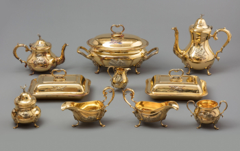 Чайно-столовый сервиз "Охотничий"