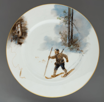 Декоративная тарелка