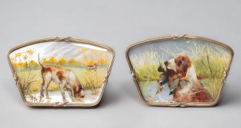 Набор из 12 настольных подставок-держателей для карточек