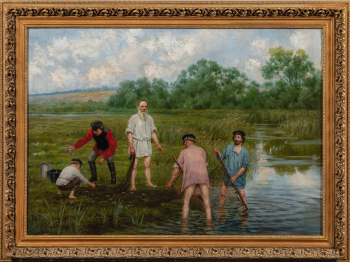 Наркиз Николаевич Бунин (1856–1912) "Рыбная ловля"