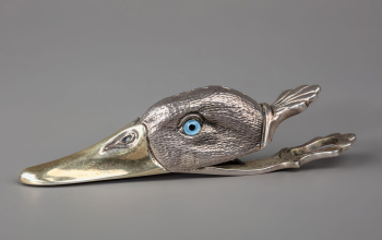 Настенный держатель (зажим) в виде головы утки