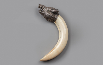 Нож для сигар с навершием в виде головы кабана