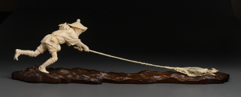 Окимоно "Ловец птиц"