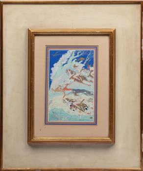 Поль Мак (Павел Петрович Иванов; 1891–1967) "Охота на оленей"