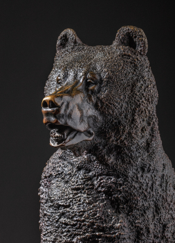 Скульптура "Медведь на задних лапах" ("Лисинский медведь")