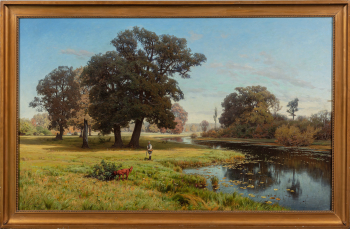 Владимир Донатович Орловский (1842–1914) "Речка Гнилица"