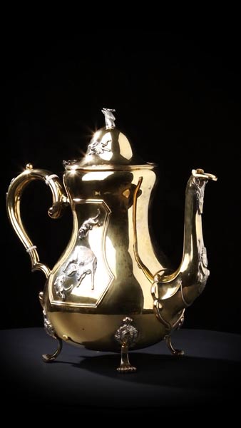 Видео Чайно-столовый сервиз "Охотничий"