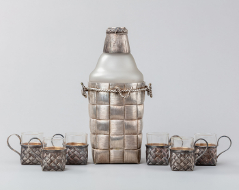 Набор для ликёра (графин  шесть стопок)