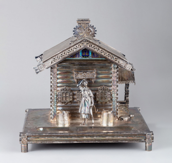 Шкатулка для сигар в форме избы