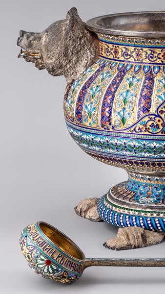 Видео Чаша для крюшона с разливательной ложкой