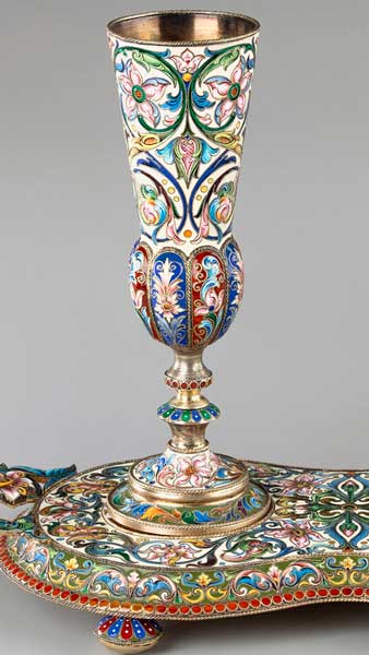 Видео Набор для вина (поднос, два бокала)