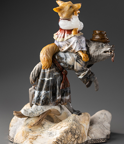 Видео Скульптура  "Битый небитого везет"