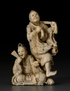 Окимоно "Актеры Мандзай"