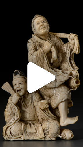 Видео Окимоно "Актеры Мандзай"