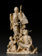 Окимоно "Хуан Ши-гун с Чжан Ляном"