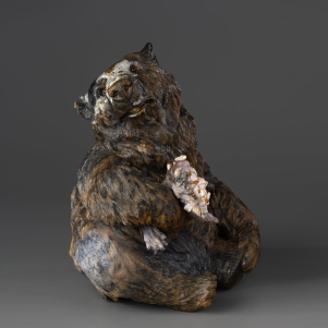 Скульптура "Медведь Просто так"